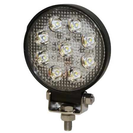 Ecco WORKLAMP: LED (8), FLOOD BEAM, ROUND, 10-30VDC E92005